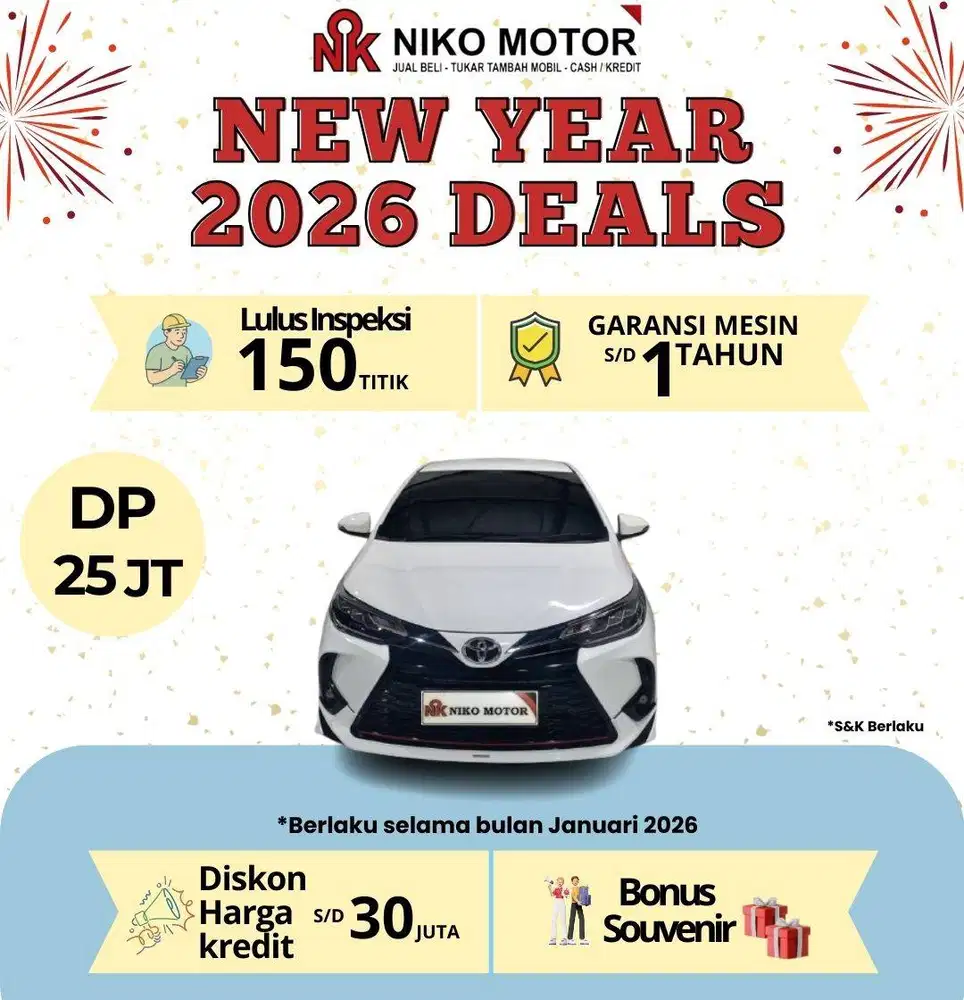 (KM40RB) YARIS TRD 7AIRBAG FACELIFT 2020 AT:2019|2021