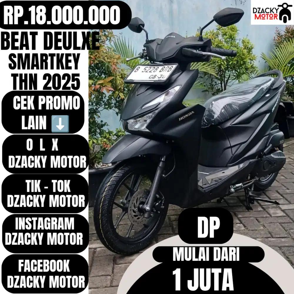 BEAT DELUXE SMARTKEY THN 2025 SECOND LIKE NEW