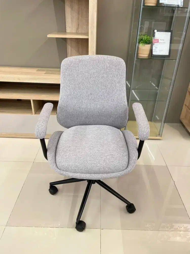 Kursi Aline Office Chair Grey