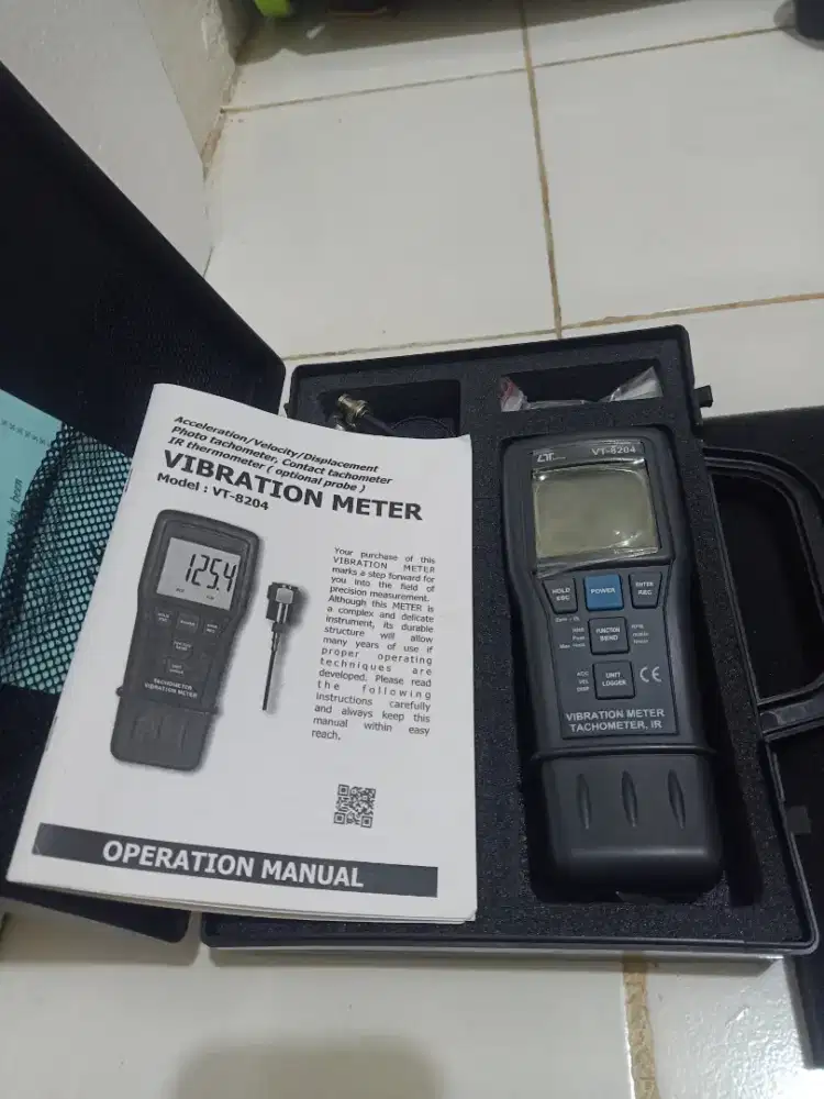 lutron vt-8204 kondisi second seperri baru blm pernah pakai