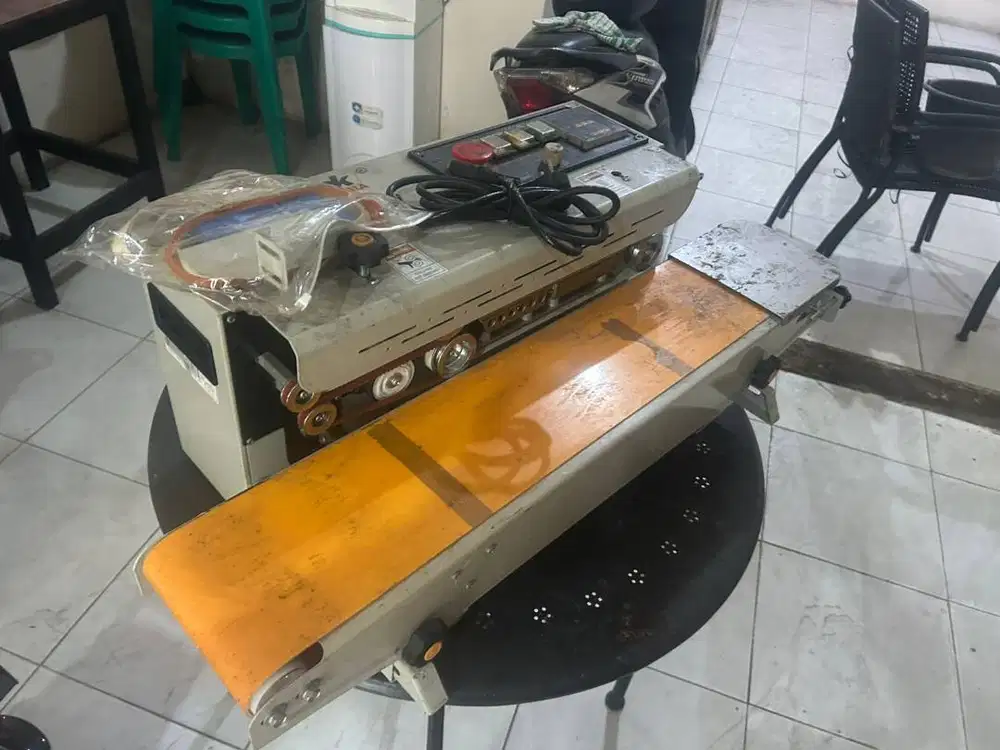 MESIN SEALER CONTINOUS FR800P - BELI BARU BELUM PERNAH PAKAI