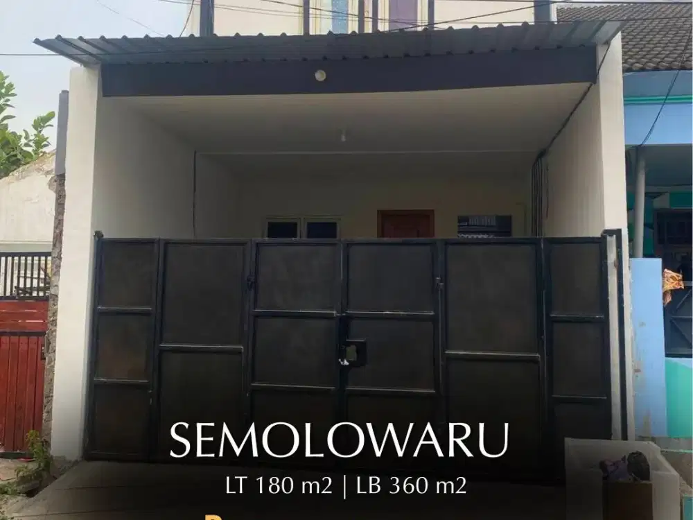 Rumah Toko Strategis & Nyaman di Semolowaru Surabaya