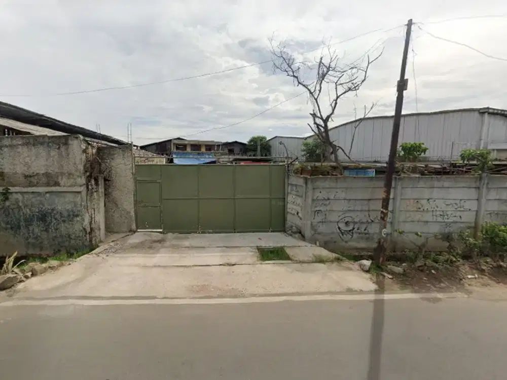 Gudang + Kavling Kalideres 1100m² SHM, Akses Truk 20 Feet, Dekat Bandara Soetta