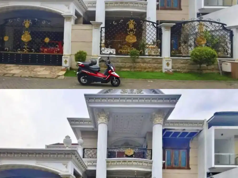 Jual Rumah Classic dekat Masjid Agung Surabaya. Jl Kebonsari Elveka Surabaya