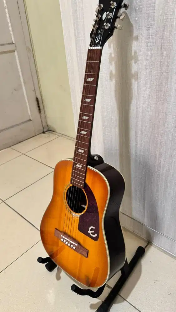 Gitar Ephiphone Lil Tex Travel Size Akustik Elektrik