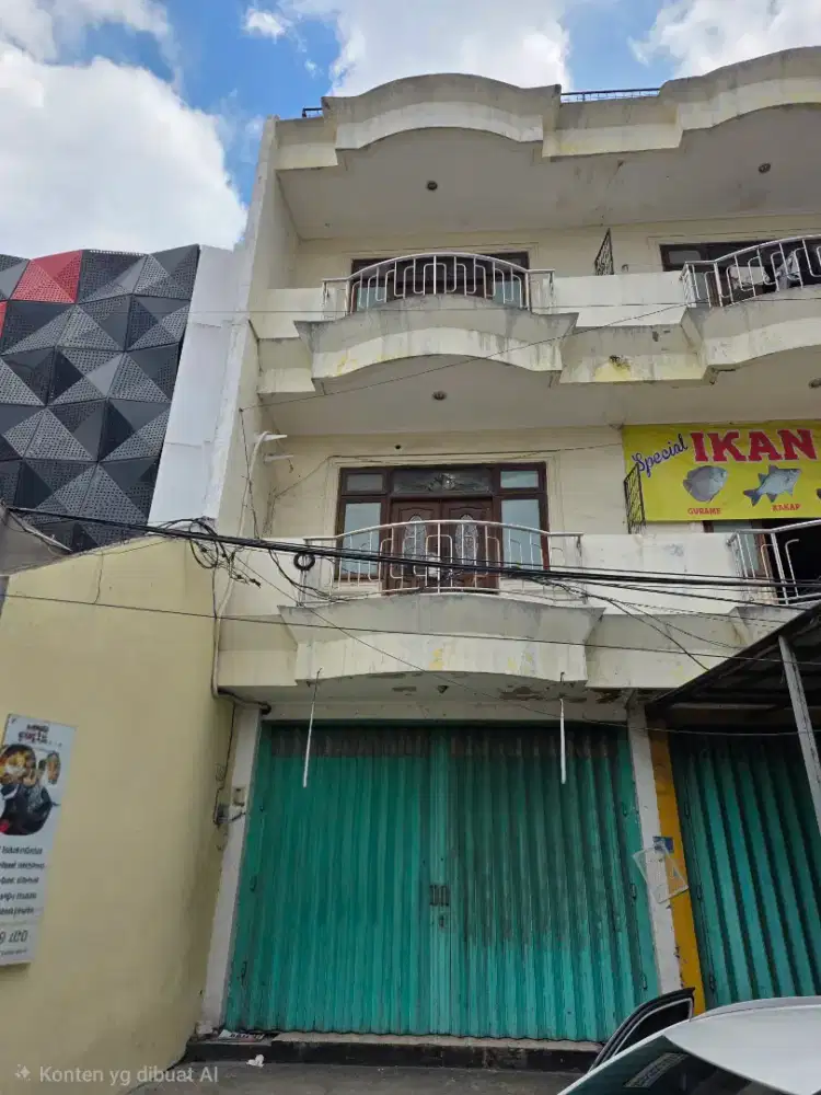 Ruko 3 lantai genteng muhammadiyah