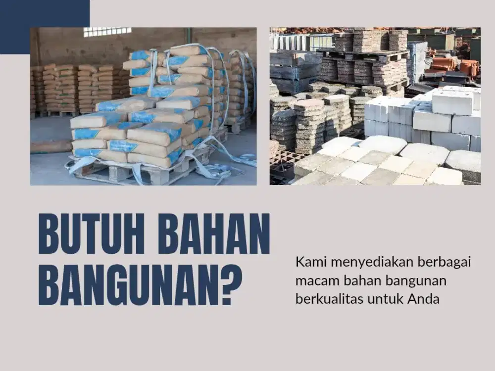 Toko Bahan Bangunan Kota Tasik • Lengkap & Siap Kirim