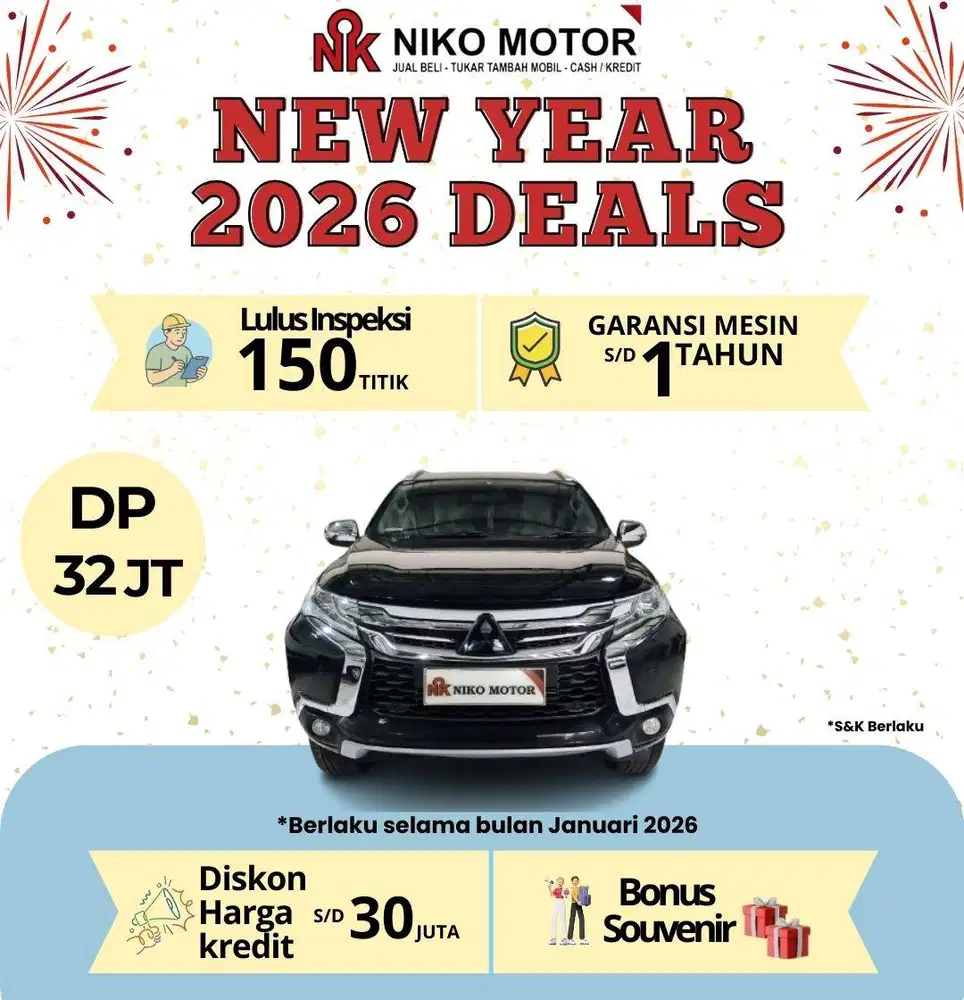 ANTIK KM80RB++ PAJERO DAKAR ULTIMATE 2017 AT :2016|2018