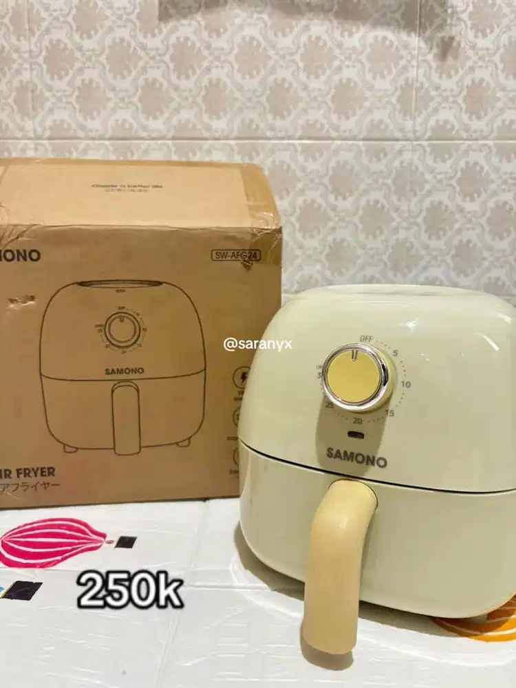 [KHUSUS SURABAYA & HARGA NETT] Mini Air Fryer Samono