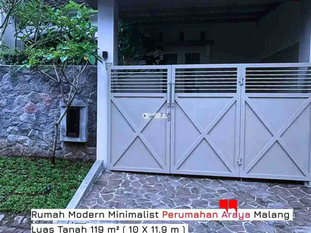 Rumah Siap Huni Perumahan Puri Palma Kawasan Araya Malang