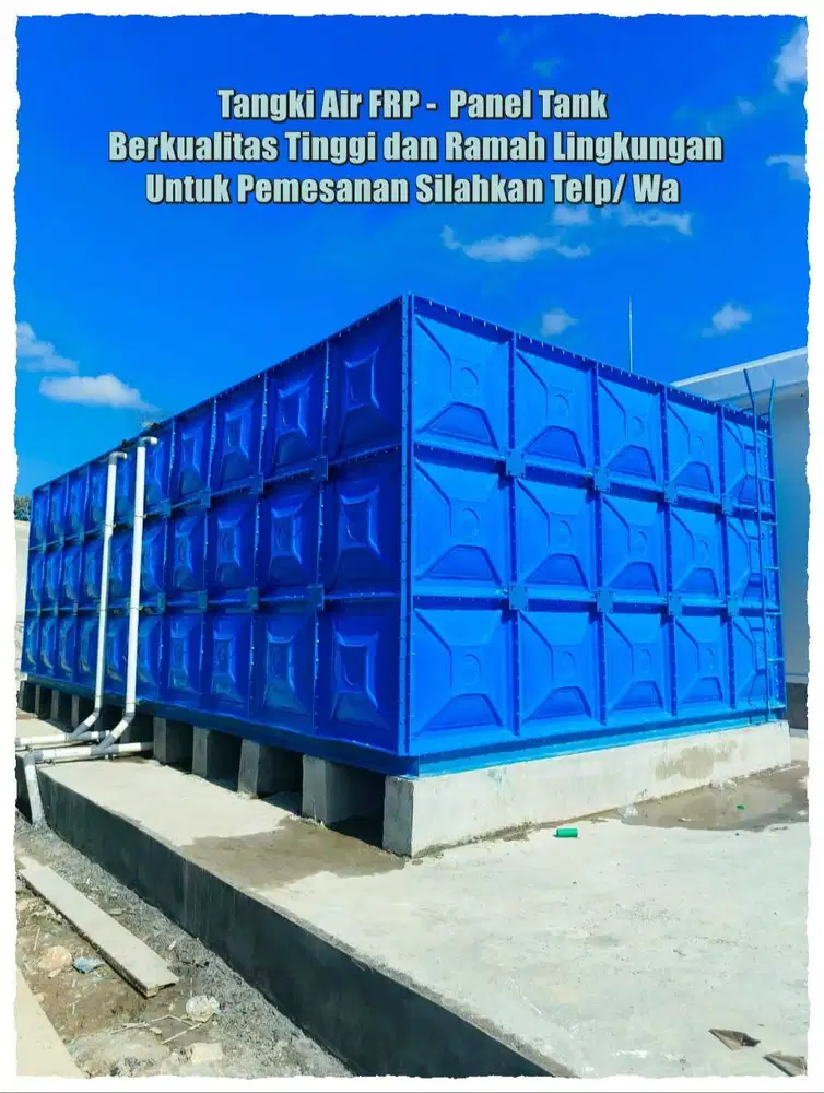 TANDON FRP – TANGKI AIR – TANGKI PANEL -PANEL TANK – TANGKI GWT