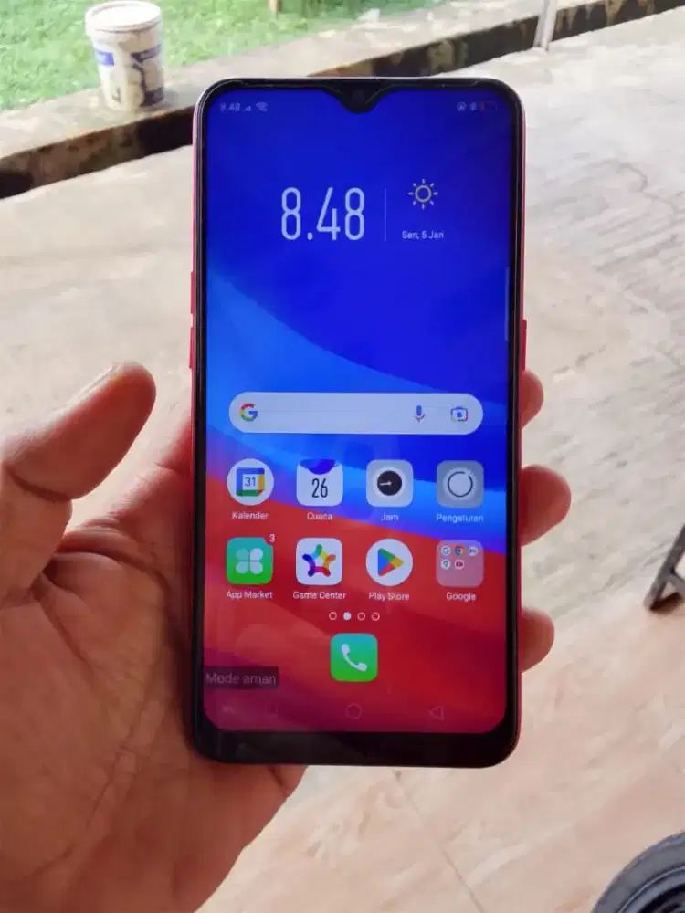 Oppo A5s ram 3 32 kondisi normal mulus nominus minus