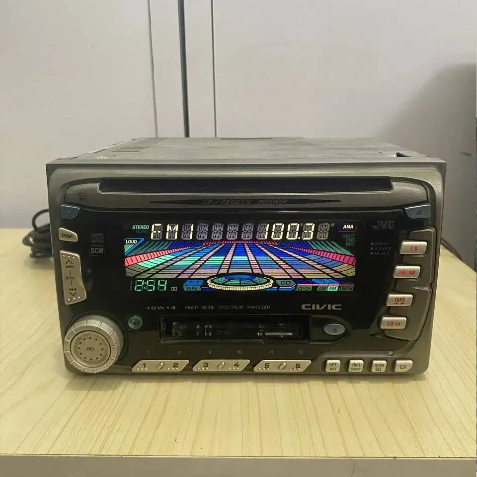 JVC Tape Mobil KW-XC780 Hanya Radio Cassete CD Error Perlu Service
