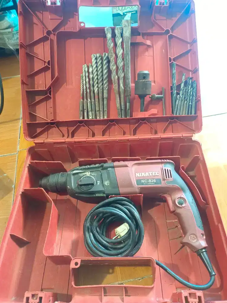 Mesin BOR/Drill 3 Fungsi  Nikatec NC-826 japan