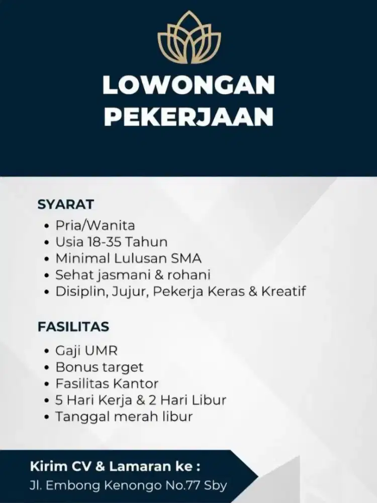 Lowongan pekerjaan