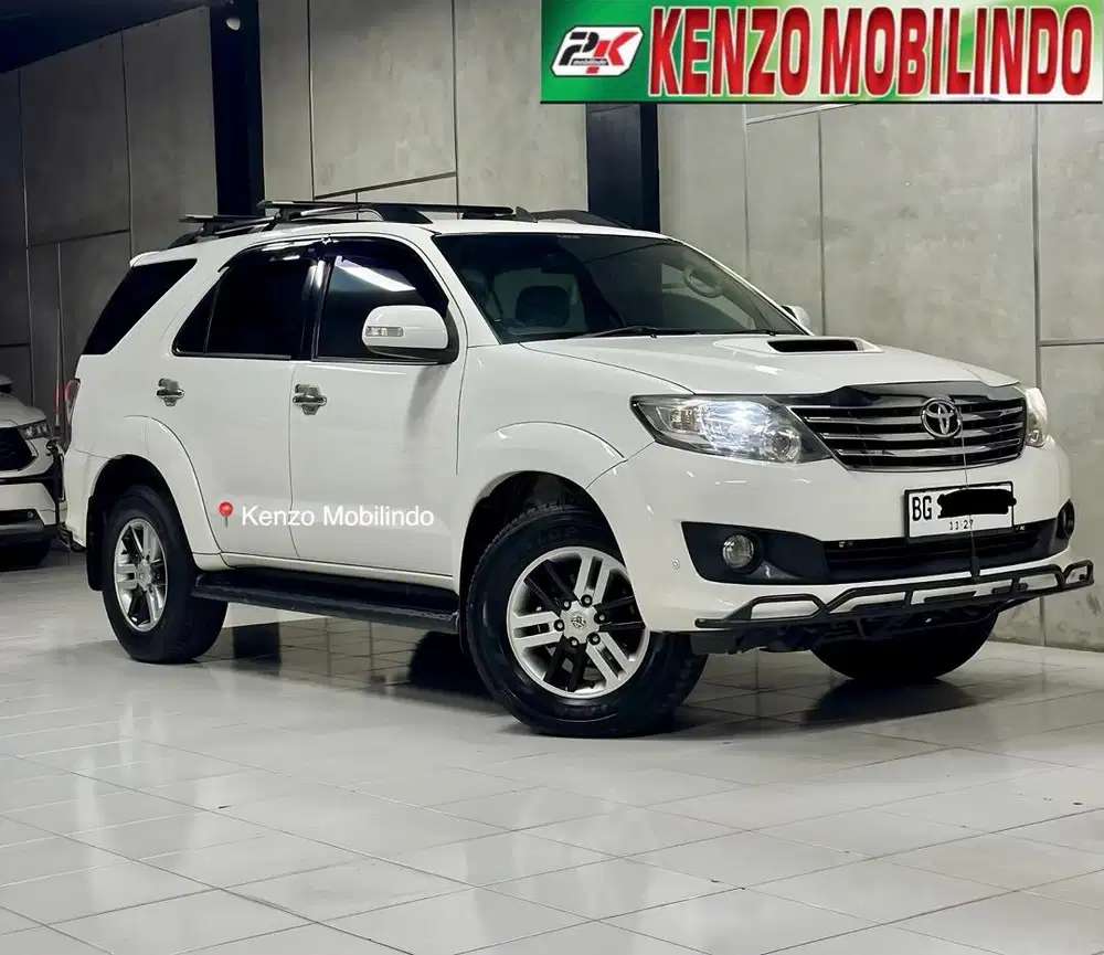 Fortuner Diesel 2,5 VNT AT 2012/2013 putih,tgn 1 km 85rb dp 52jt