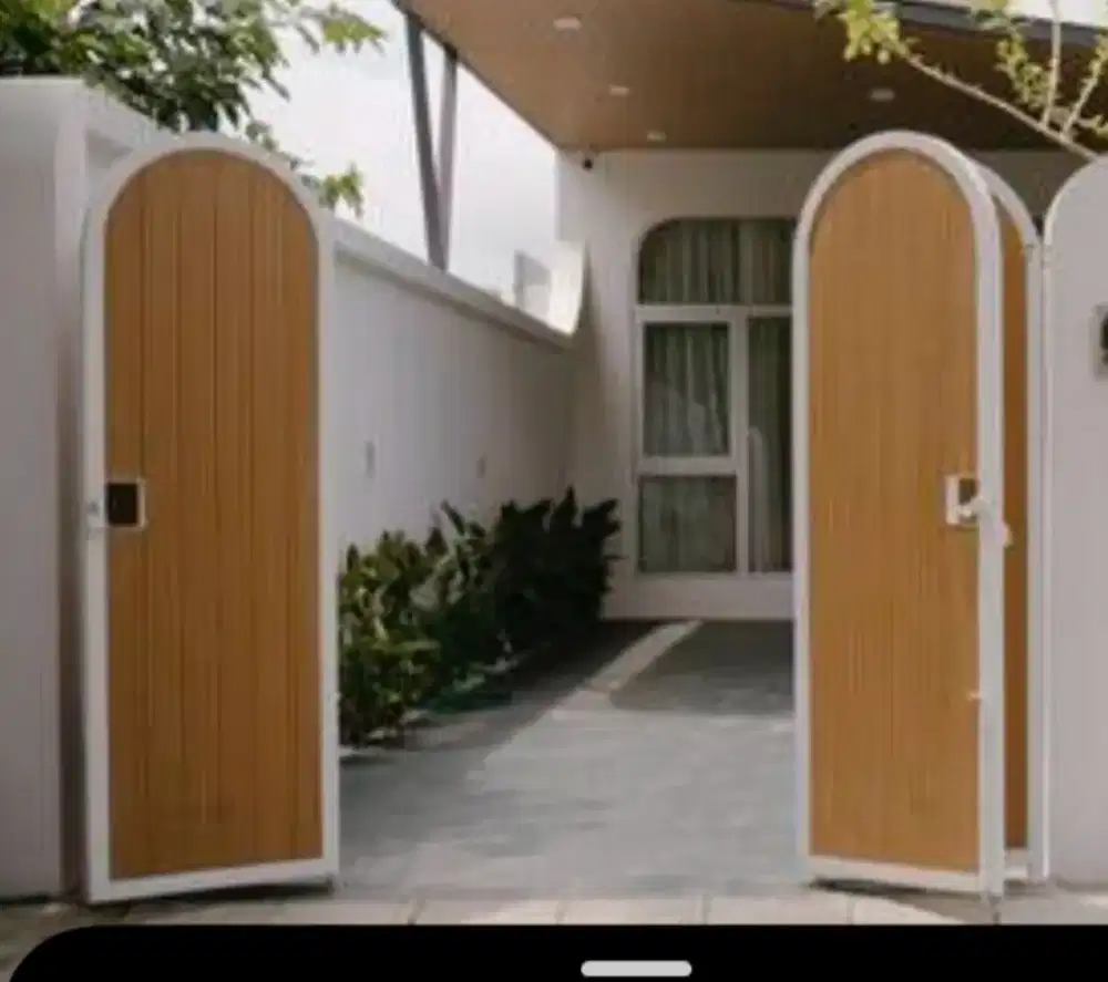 Canopi minimalis plat bolong