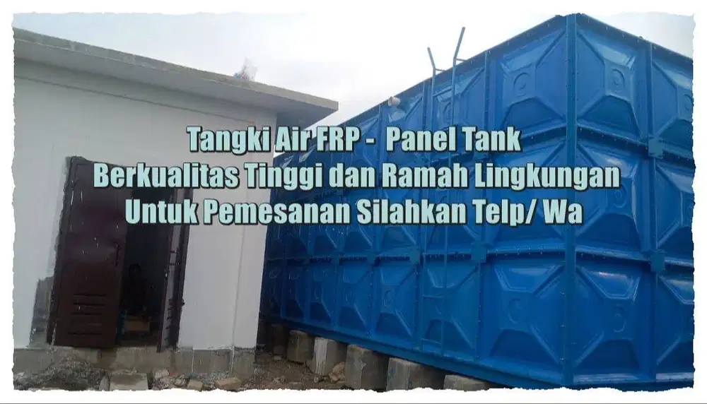 Tangki Panel - Roof tank - Panel Tank - Tangki Air - Tangki FRP