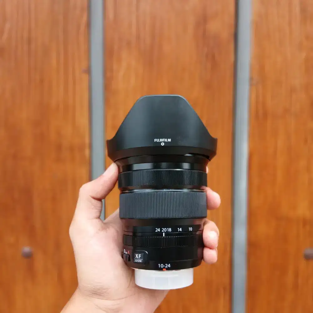 LENSA WIDE FUJINON XF 10-24MM BLACK LIKE NEW FULLSETBOX