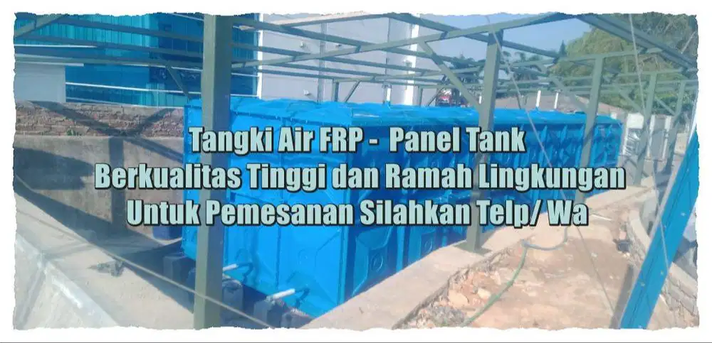 Tangki Panel - Roof tank - Panel Tank - Tangki Air - Tangki FRP