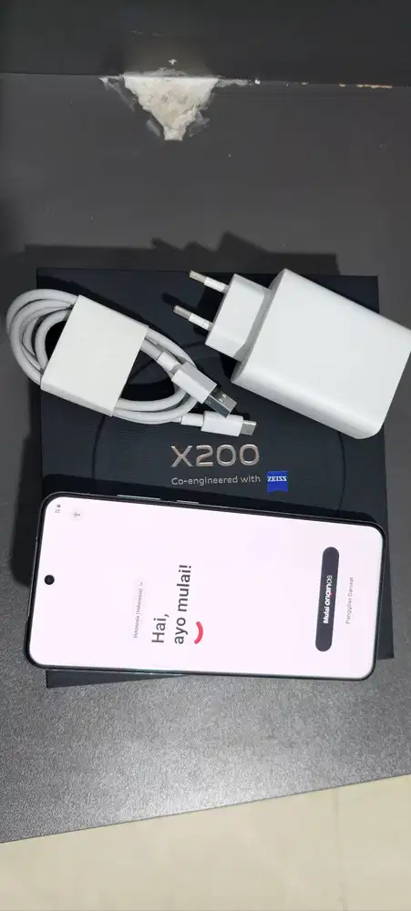 vivo x200 garansi resmi indonesia 12/256 gb warna hijau