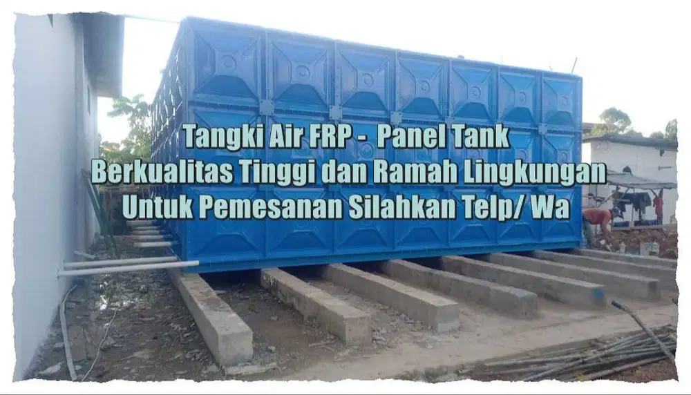 Tangki Panel - Roof tank - Panel Tank - Tangki Air - Tangki FRP