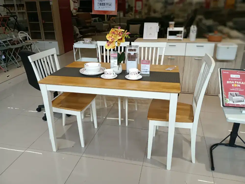 Obral meja makan set