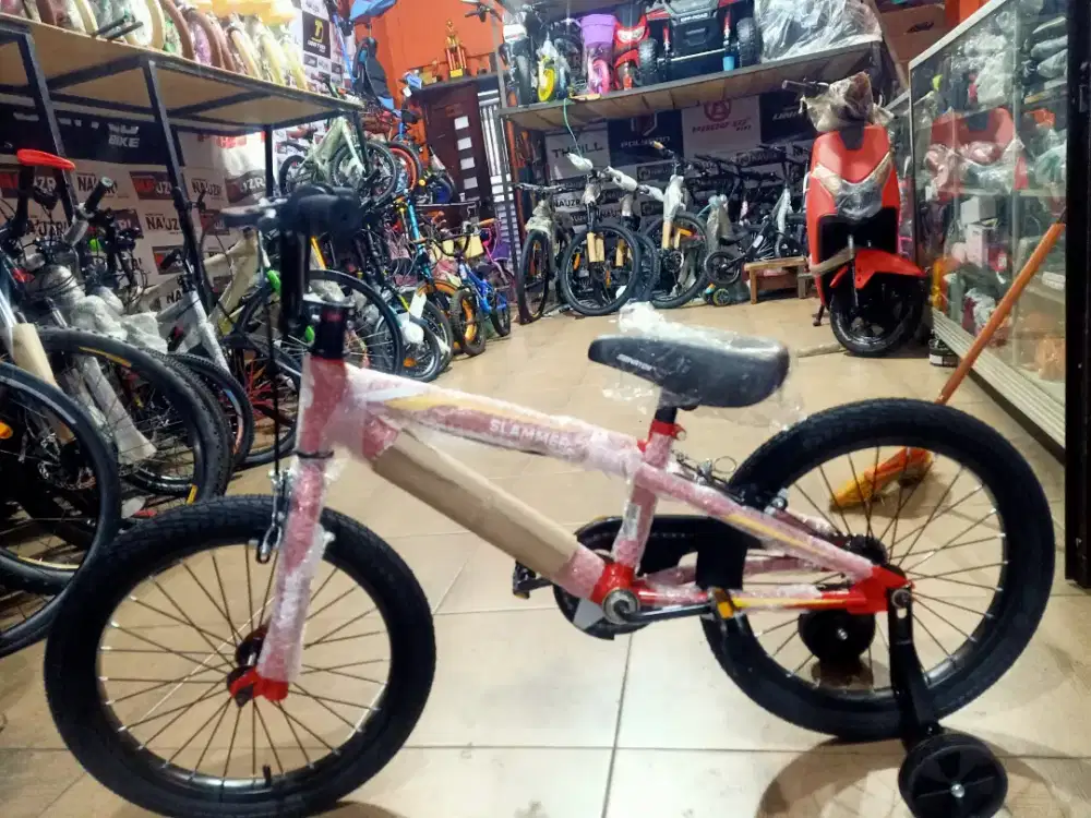 sepedah anak senator bmx slammer ukuran 16