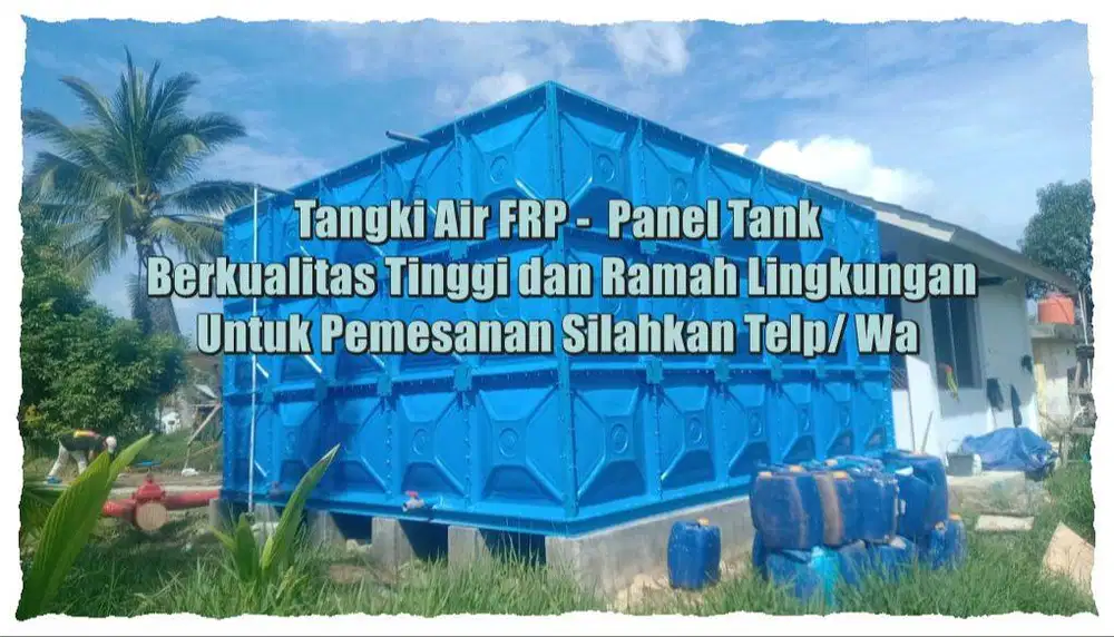 Roof Tank - Tangki Air - Tangki Panel - Panel Tank - Tangki FRP