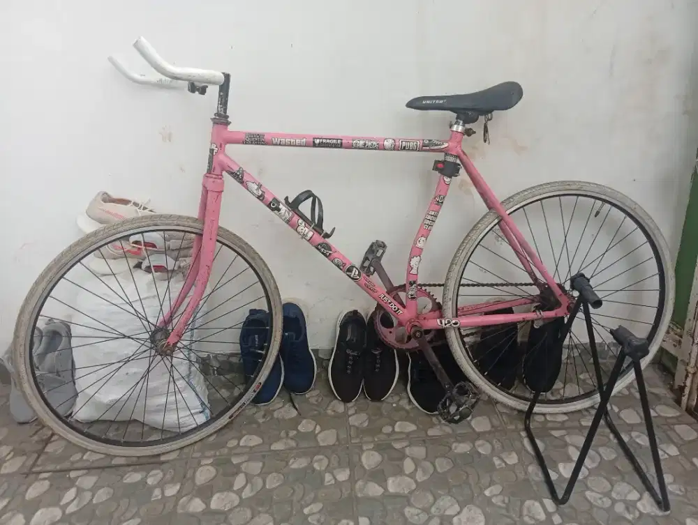 SEPEDA FIXIE MERK UNITED BISA NEGO