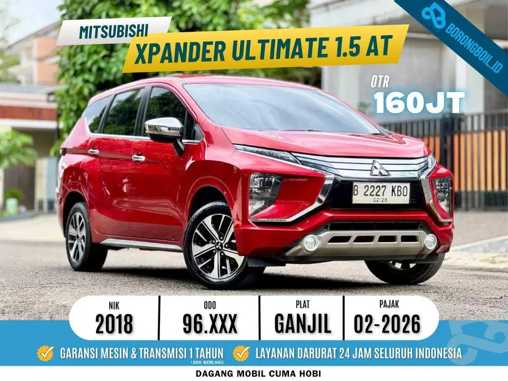 MITSUBISHI ULTIMATE 1.5 AT 2018 MERAH TERMURAH