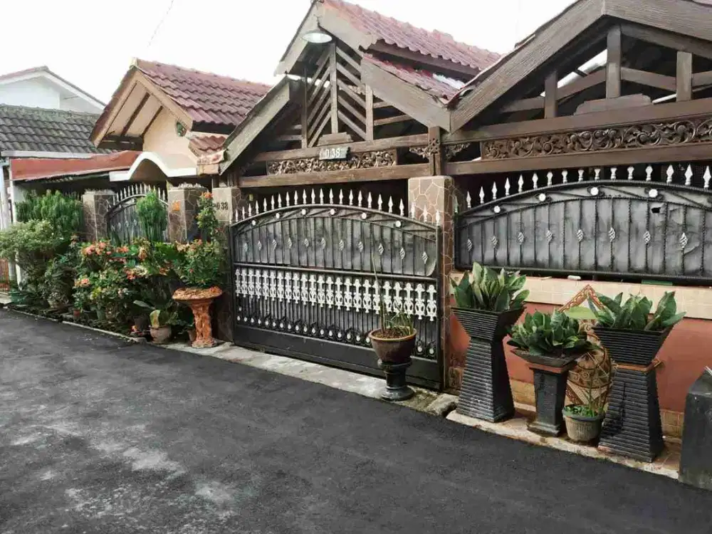 dijual rumah etnik ciomas dekat stasiun bogor