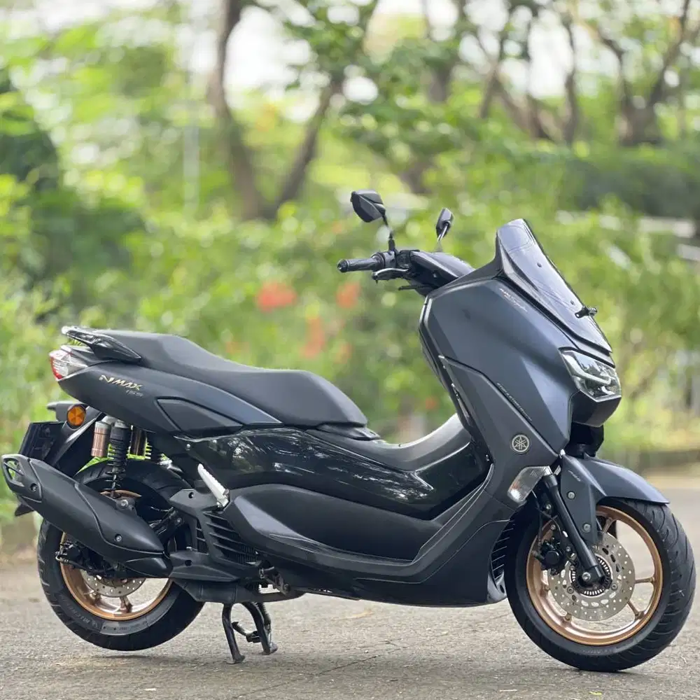 YAMAHA NMAX 155 ABS KEYLESS 2021 HITAM KM LOW PAJAK PANJANG NO MINUS