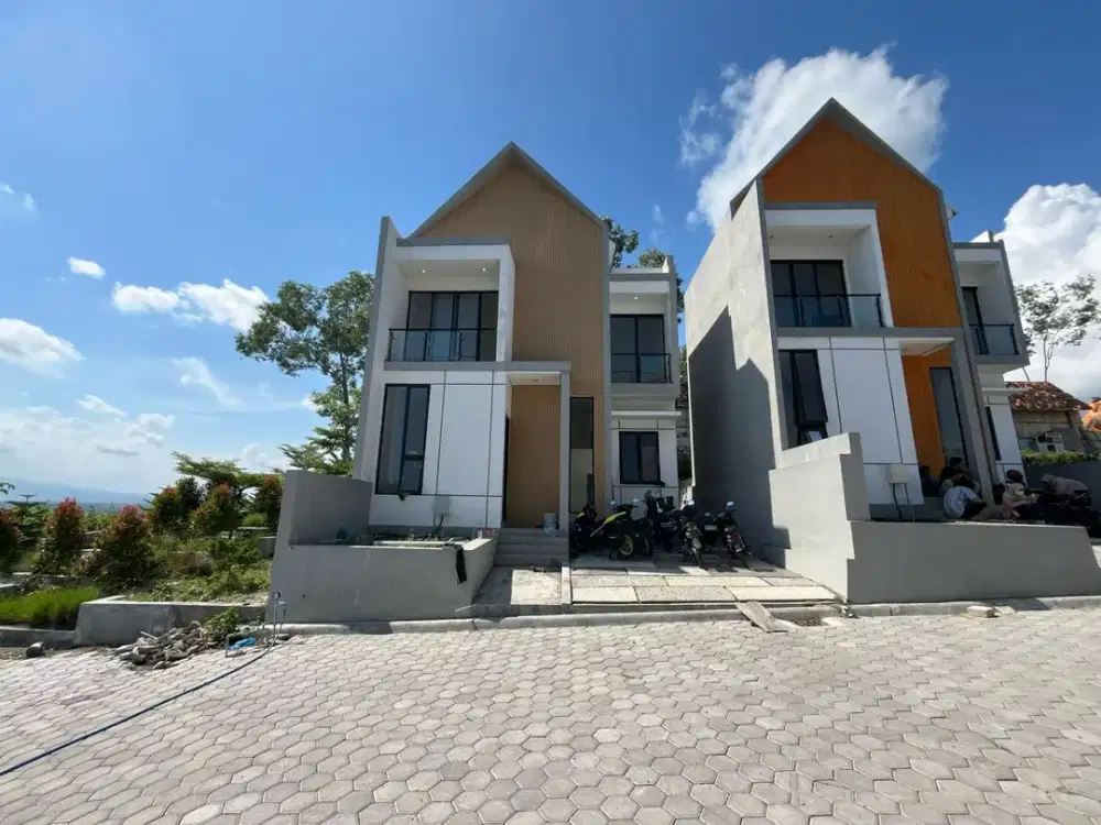 Hunian Rasa Villa 2 Lantai VIew Alam dan Citylight Kota Jogja