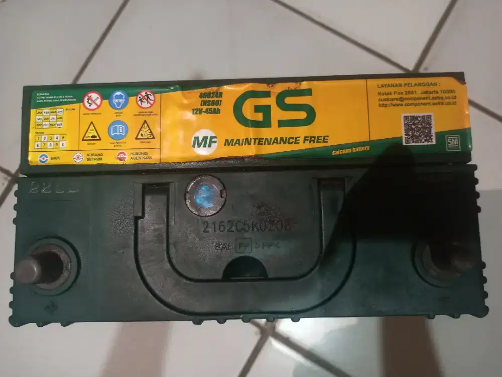Aki Mobil GS 46B24R (Aki Kering)