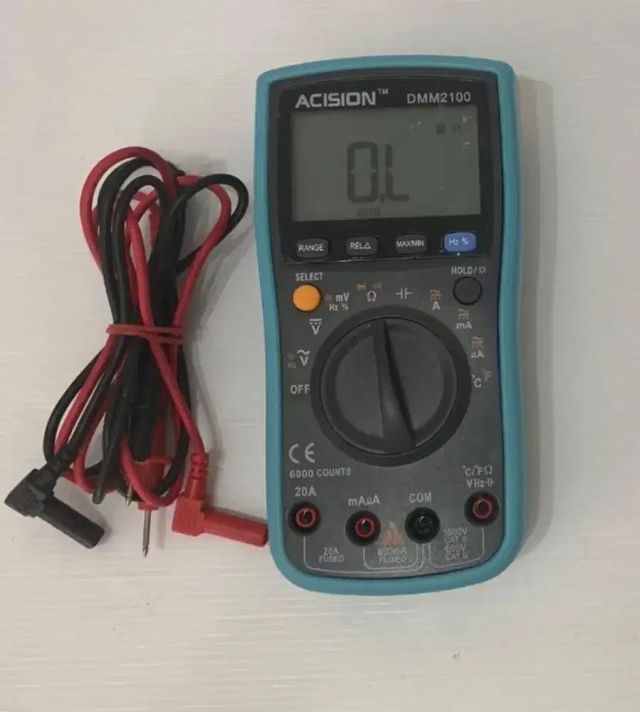 multimeter digital Acision DMM2100 tester listrik alat mesin