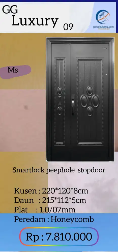 Jual Pintu Baja termurah kota Padang