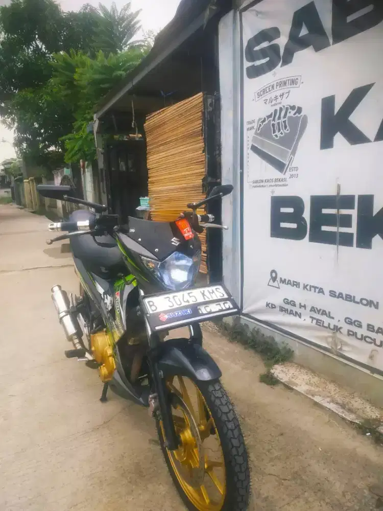 Suzuki satria Fu facelift 2013