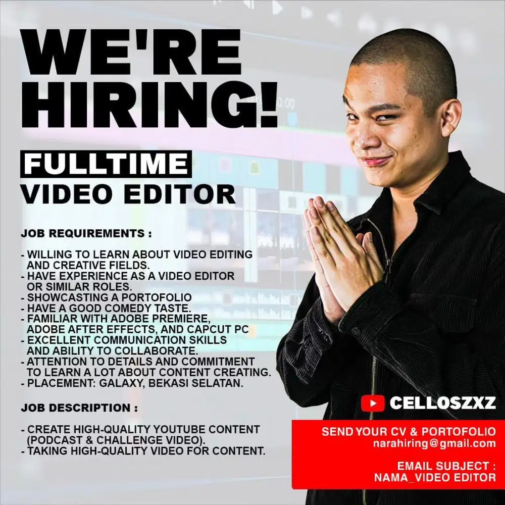 LOKER VIDEO EDITOR FULLTIME