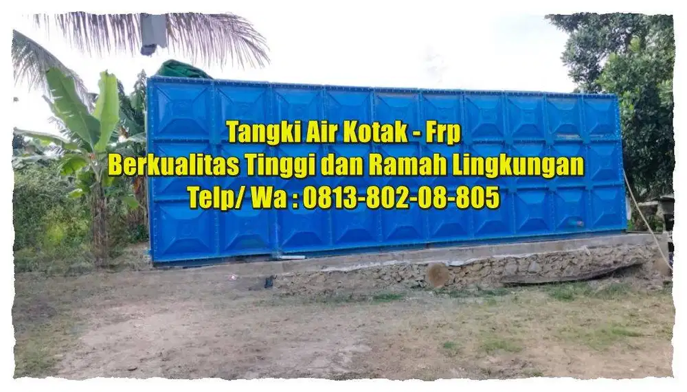 Tangki Panel - Roof tank - Panel Tank - Tangki Air - Tangki FRP