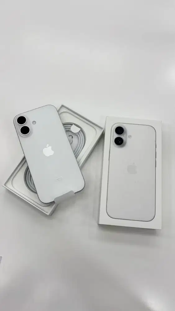 iPhone 17 256 white new garansi resmi ibox 12 bln