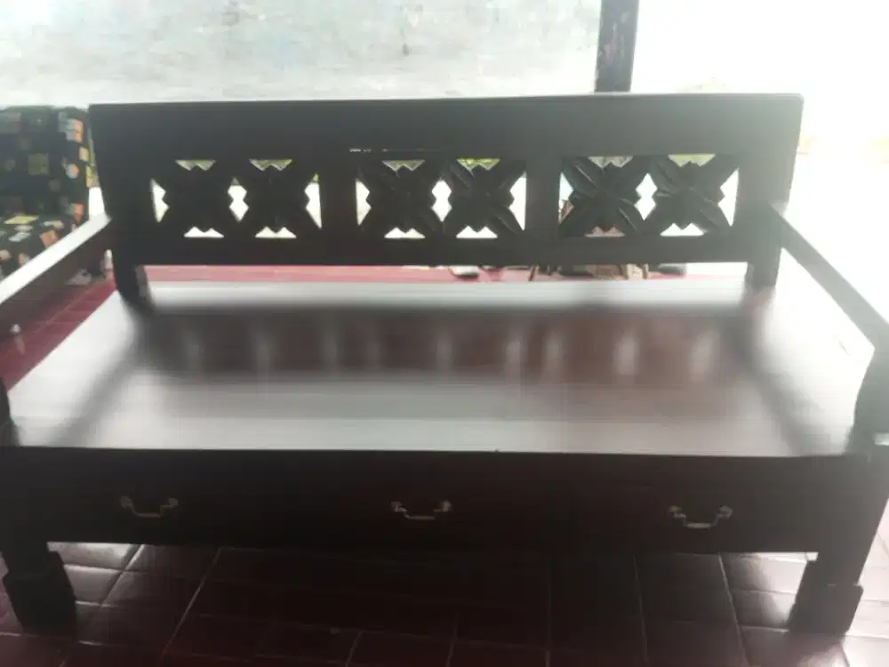 BANGKU KAYU JATI 2METER