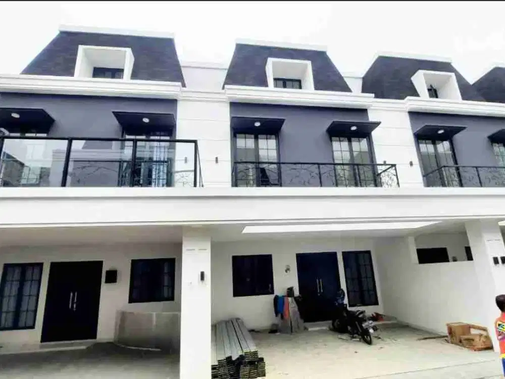 Rumah towmhouse baru Pancoran dket tebet jaksel 3.2m