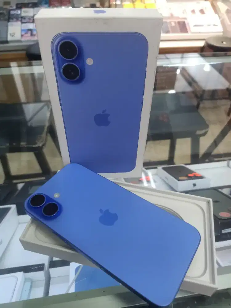 IPhone 16Plus 256GB Garansi Resmi iBox Fullset