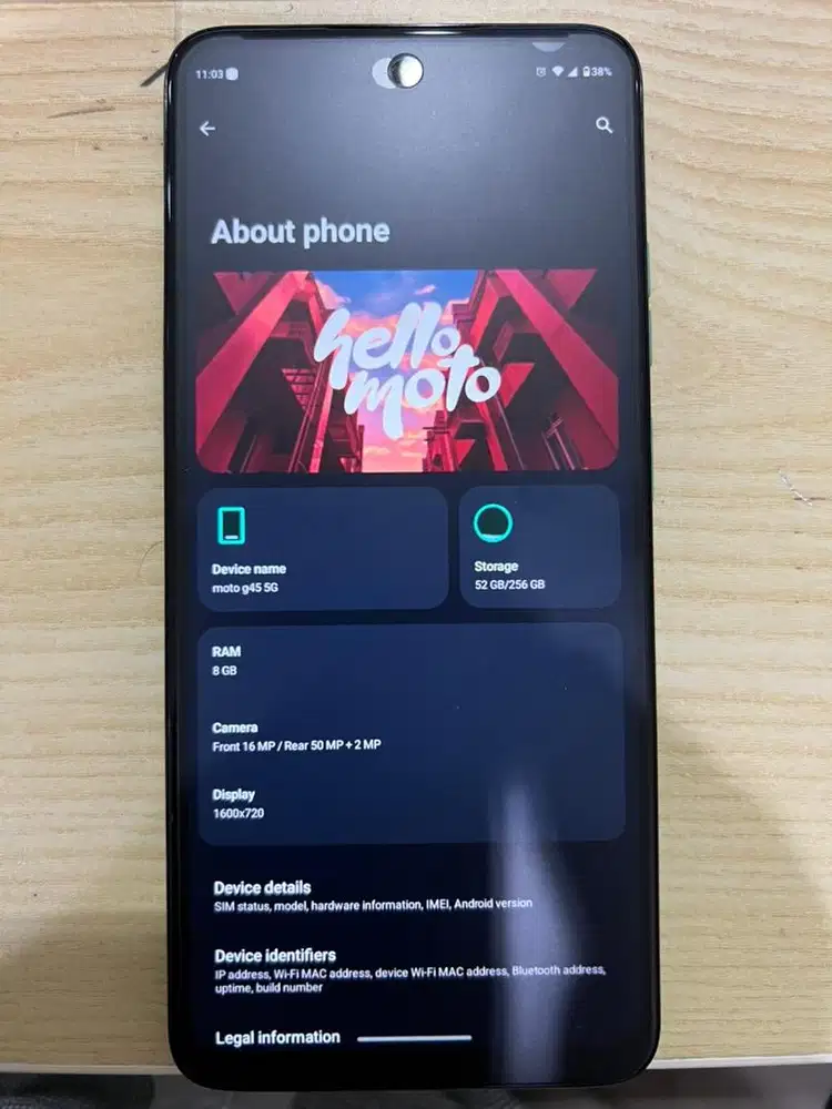 Motorola Moto G45 5G Fullset