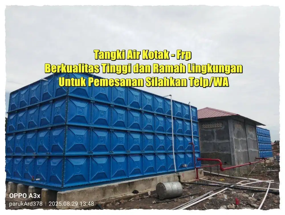 Roof Tank - Tangki Air - Tangki Panel - Panel Tank - Tangki FRP