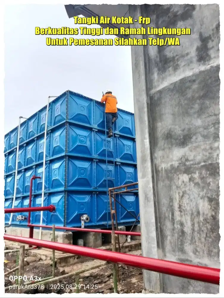 Tangki Panel - Roof tank - Panel Tank - Tangki Air - Tangki FRP