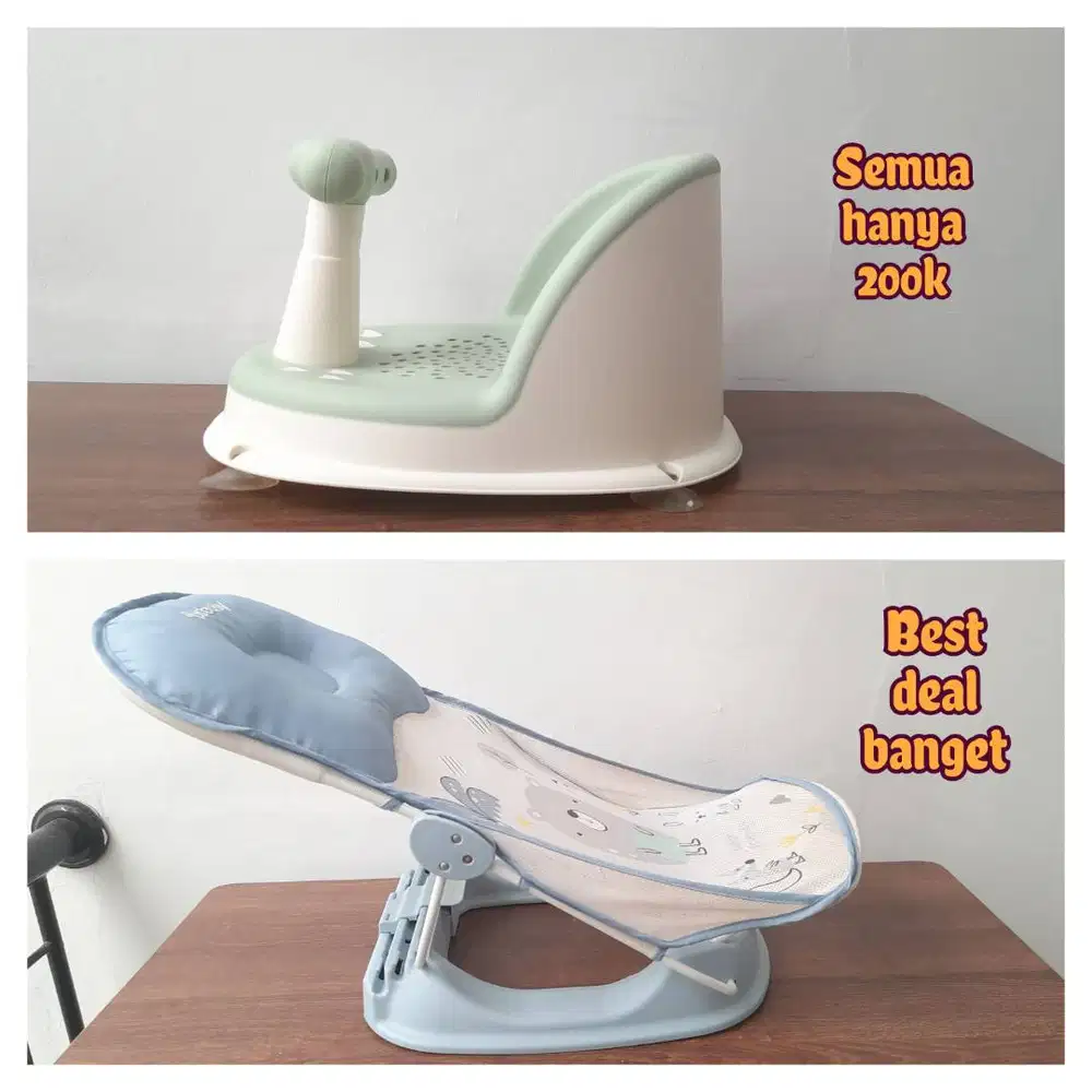 2IN1 KANDILA BABY BATH SEAT  SUGAR BABY BATHER NEWBORN