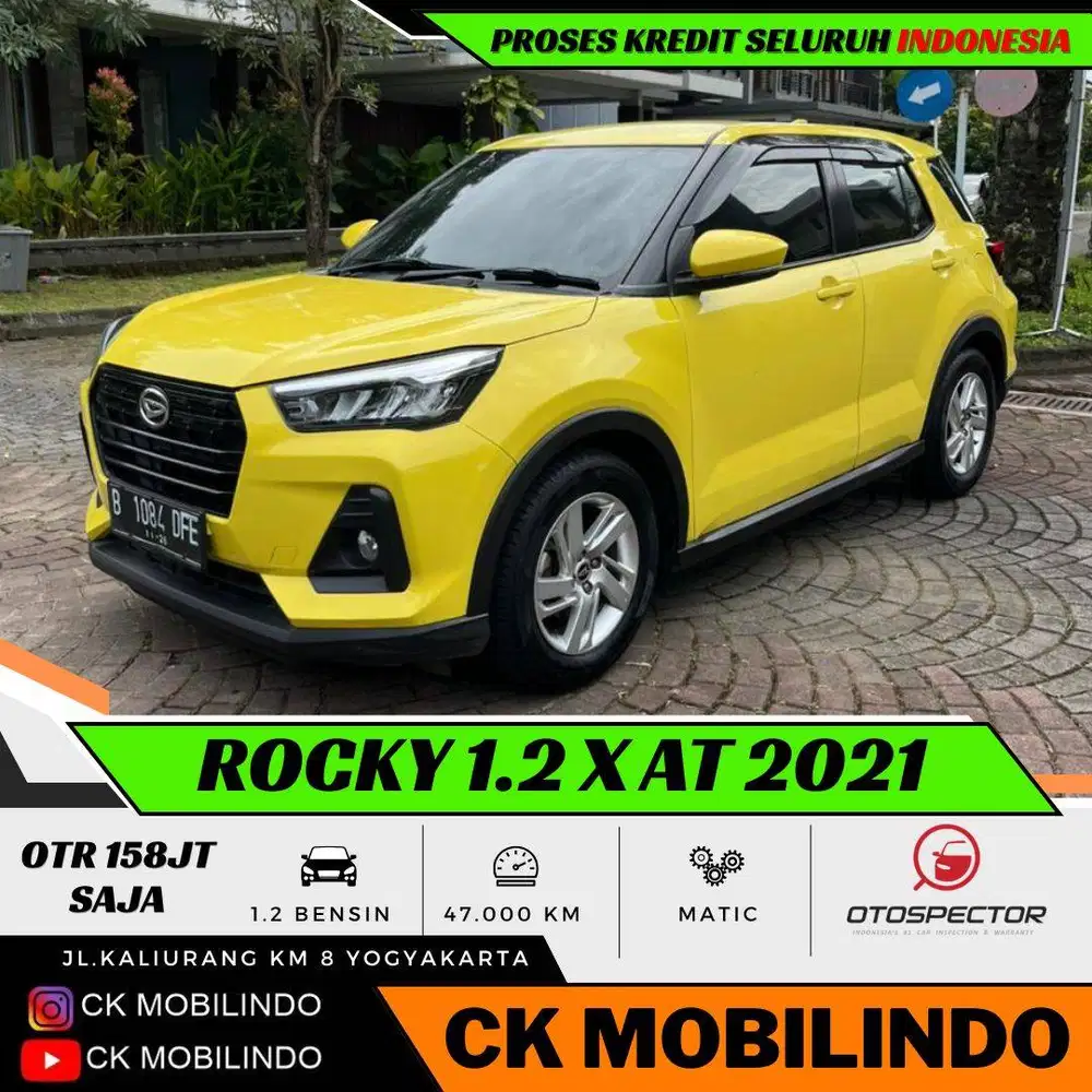 Daihatsu Rocky X Matic 2021 DP Minim ISTIMEWA Kredit Murah Fronx