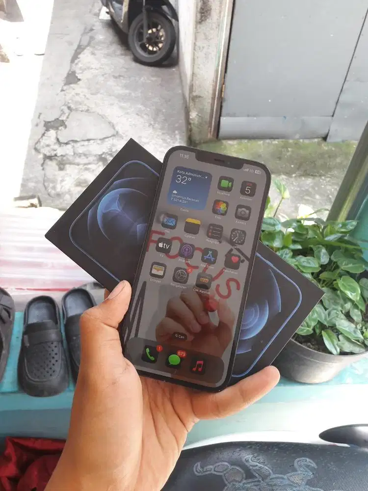 IPHONE 12 PROMAX 512 INTER BEACUKAI